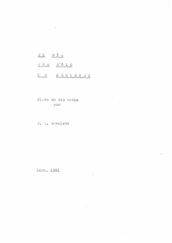 El día era solo un recuerdo.