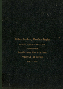 William Faulkner, novelista trágico.